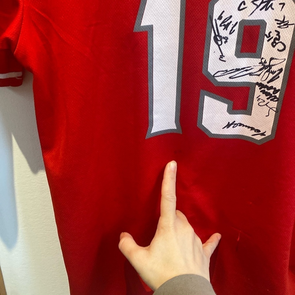 Signed Canadians (Nat Bailey) XL Youth Jersey - Picture 9 of 11